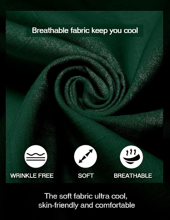 The Luxury Spot Men's Cotton Blend Full Sleeve GREEN - Image 5