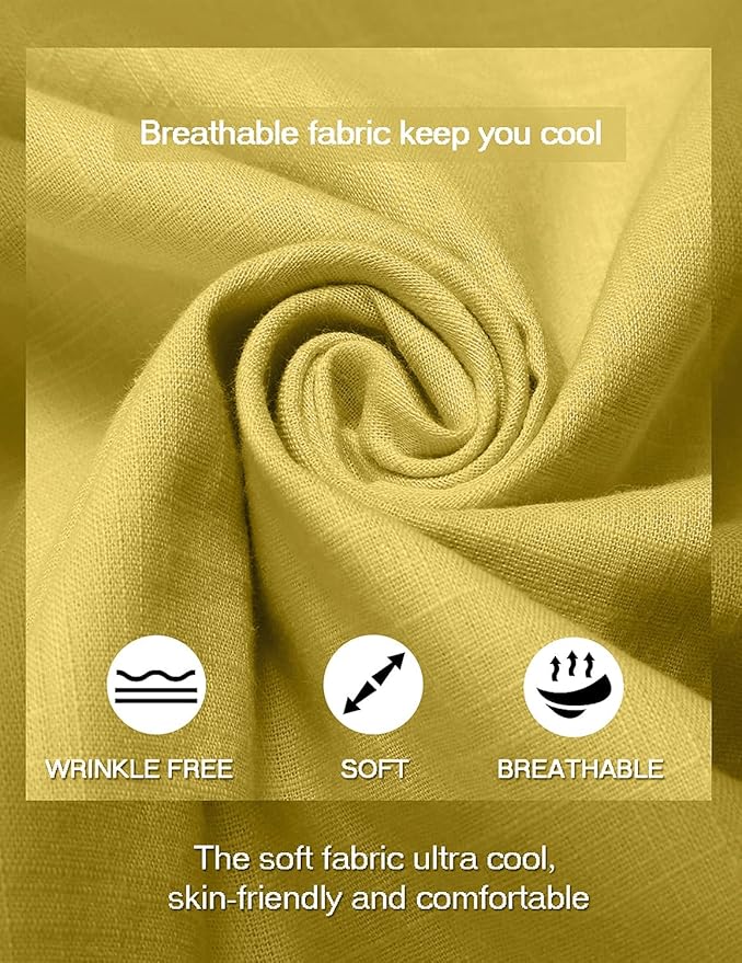 The Luxury Spot Men's Cotton Blend Full Sleeve YELLOW - Image 5