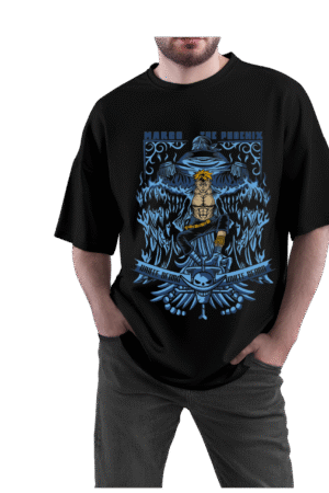 Marco the Phoenix – Whitebeard Pirates Flame Commander Tribute T-Shirt