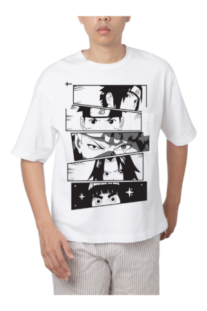 Naruto Eyes Panel – Shinobi Gaze Collection T-Shirt