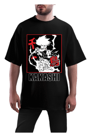 Kakashi Chidori Graphic T-Shirt – Naruto Inspired