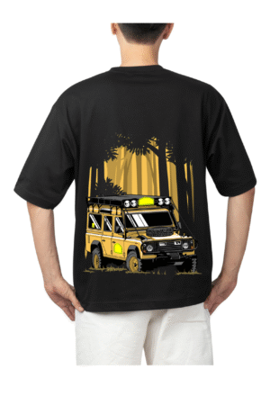 100% Cotton Comfort T-Shirt with Retro-Inspired Design