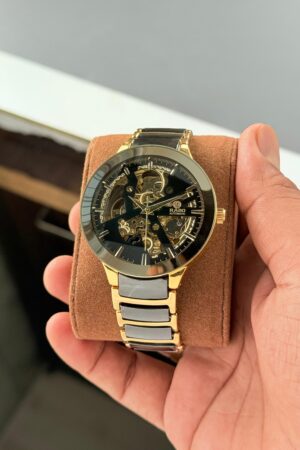 The Rado Centrix collection proves it’s what’s inside that counts with the Automatic Open Heart offering a quality automatic movement