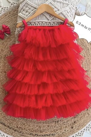 NET PRINCESS FROCK ( 3 Month to 11 Year ) (Copy)