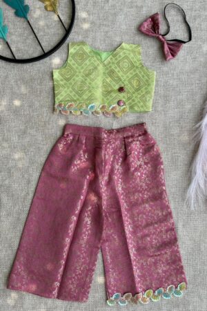 BROCADE CO-ORD SET ( 0.6 Month to 15 Year )